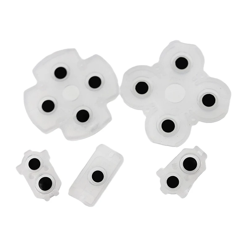 YuXi 1 Набор для PS4 проводящие клейкие кнопки сменный контроллер силиконовый Кондуктивный резиновая подкладка для кнопок резиновый коврик