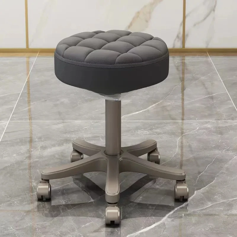 Kappersstoelen Professionele draagbare roterende stoel Schoonheidssalon Styling Wielen Mocho Cadeira Kapperuitrusting