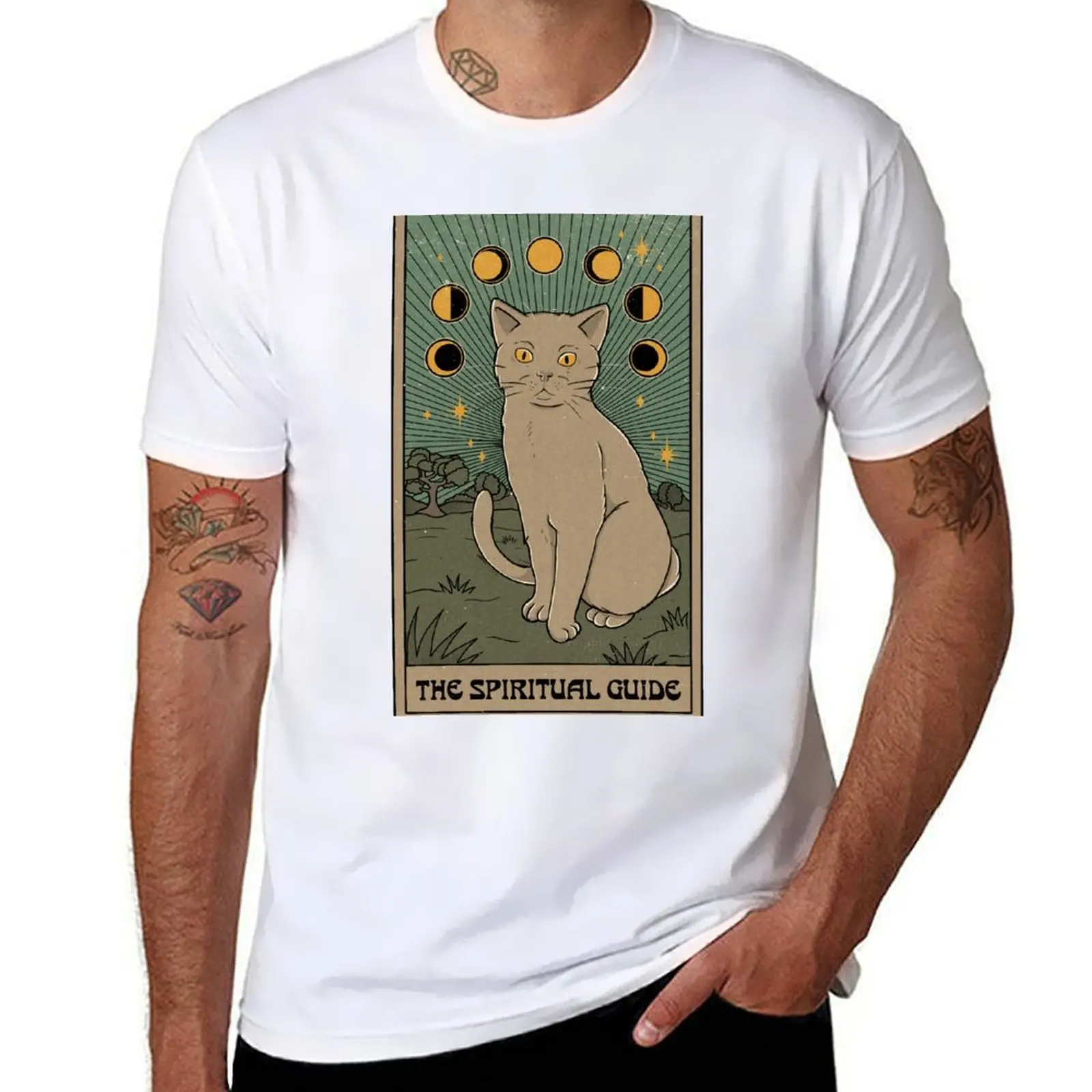

The Spiritual Guide T-Shirt t shirt personalised t shirt men 100% cotton luxury brand t shirt man designer T-shirt
