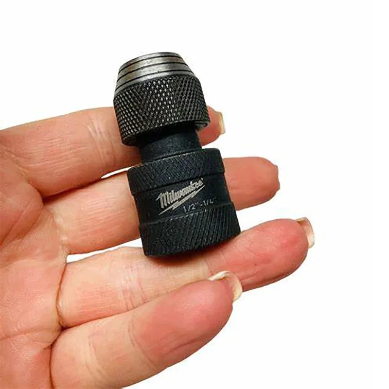 MILWAUKEE 4932471828 1⁄2 "Square 1⁄4" Hex Impact Sockets อะแดปเตอร์ Milwaukee Power Tool อุปกรณ์เสริม