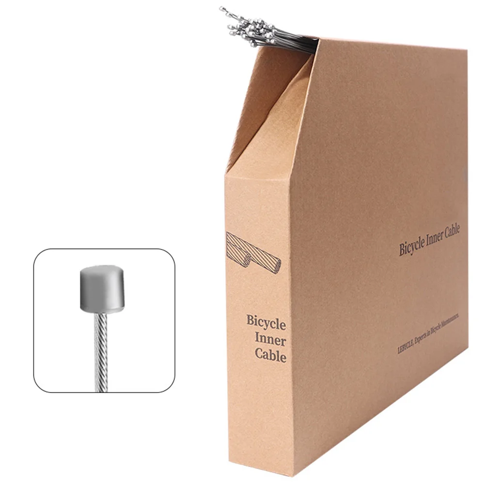 

Stainless Steel - Mountain Brake Cable 2.5 Meters - 50 Pieces Per Box Brake Cable Inner Core Compact Structure