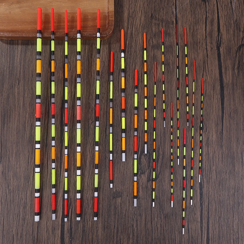 10 قطعة/الوحدة لافتة للنظر الصيد تعويم الانجراف الذيل الصيد تعويم العلوي DIY بها بنفسك الجوف جريئة ذيول يطفو العوامة معالجة الإكسسوارات