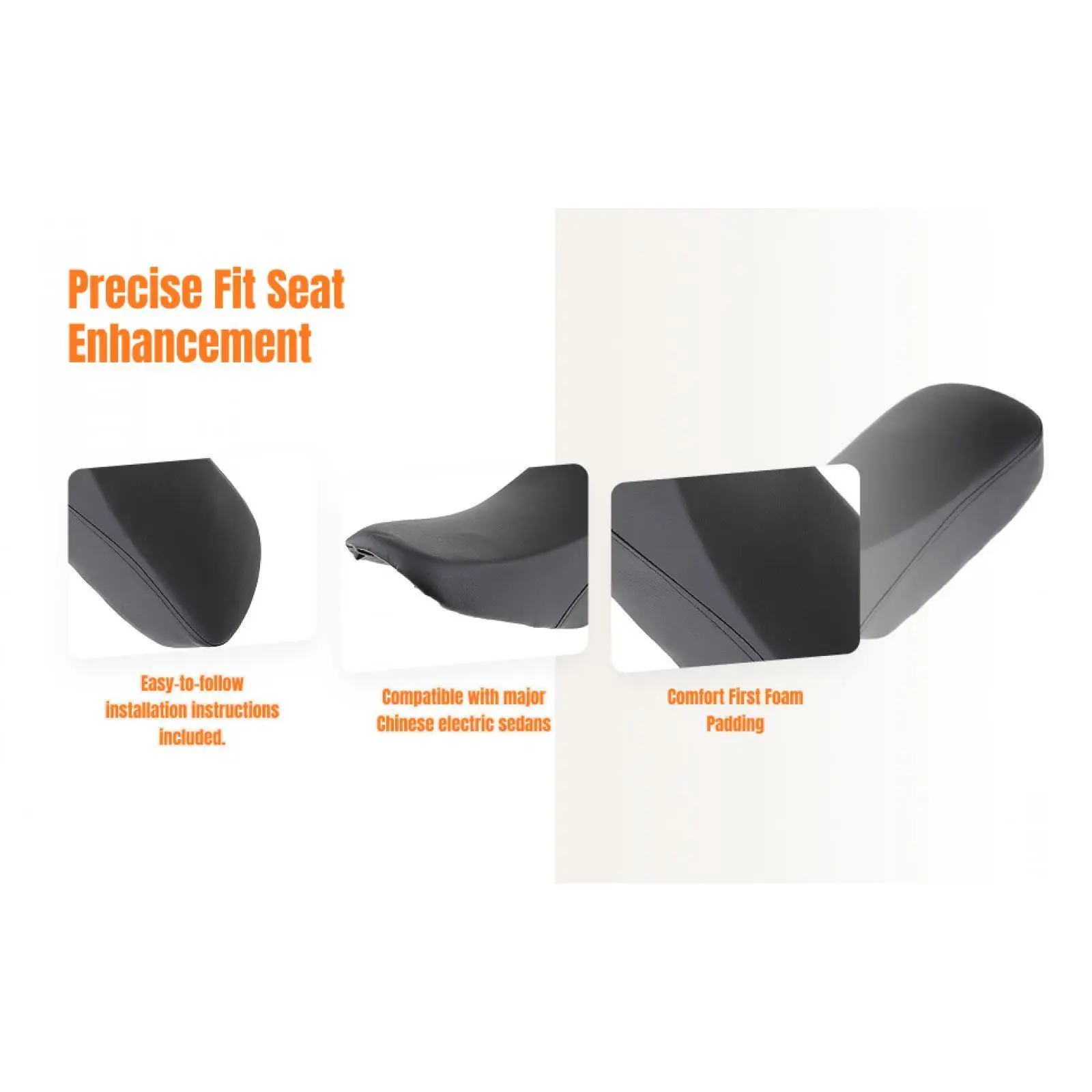 Black Foam Seat Fit for 50cc/70cc/90cc/110cc TaoTao Chinese ATV Quad Bikes Buggy