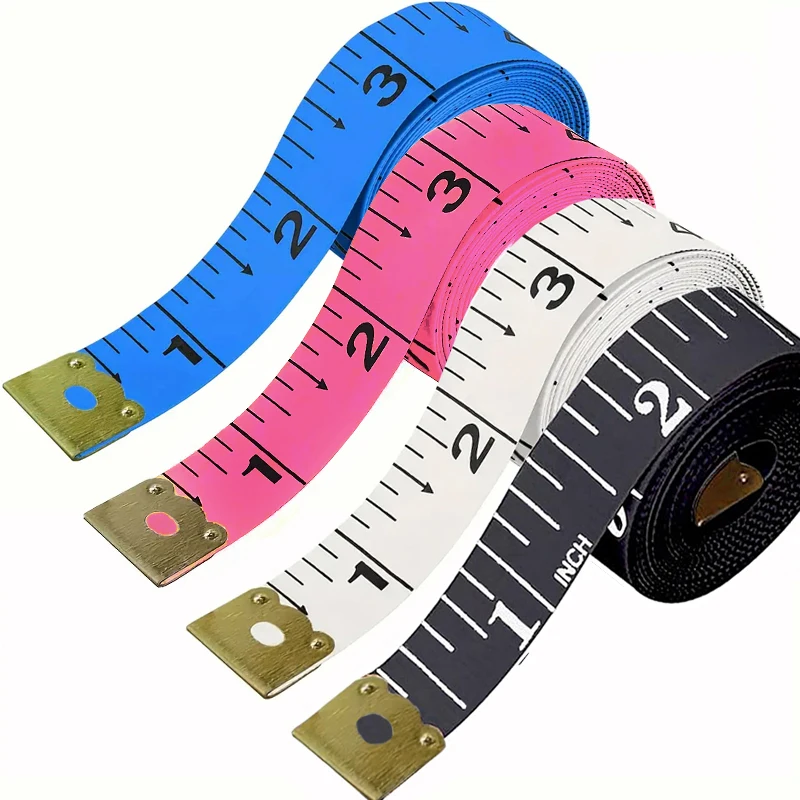 

4/2pcs Soft Sewing Tape Measures 60-Inch/150cm - Flexible Plastic Body Measuring Tapes , Durable andRetractable for Tailoring