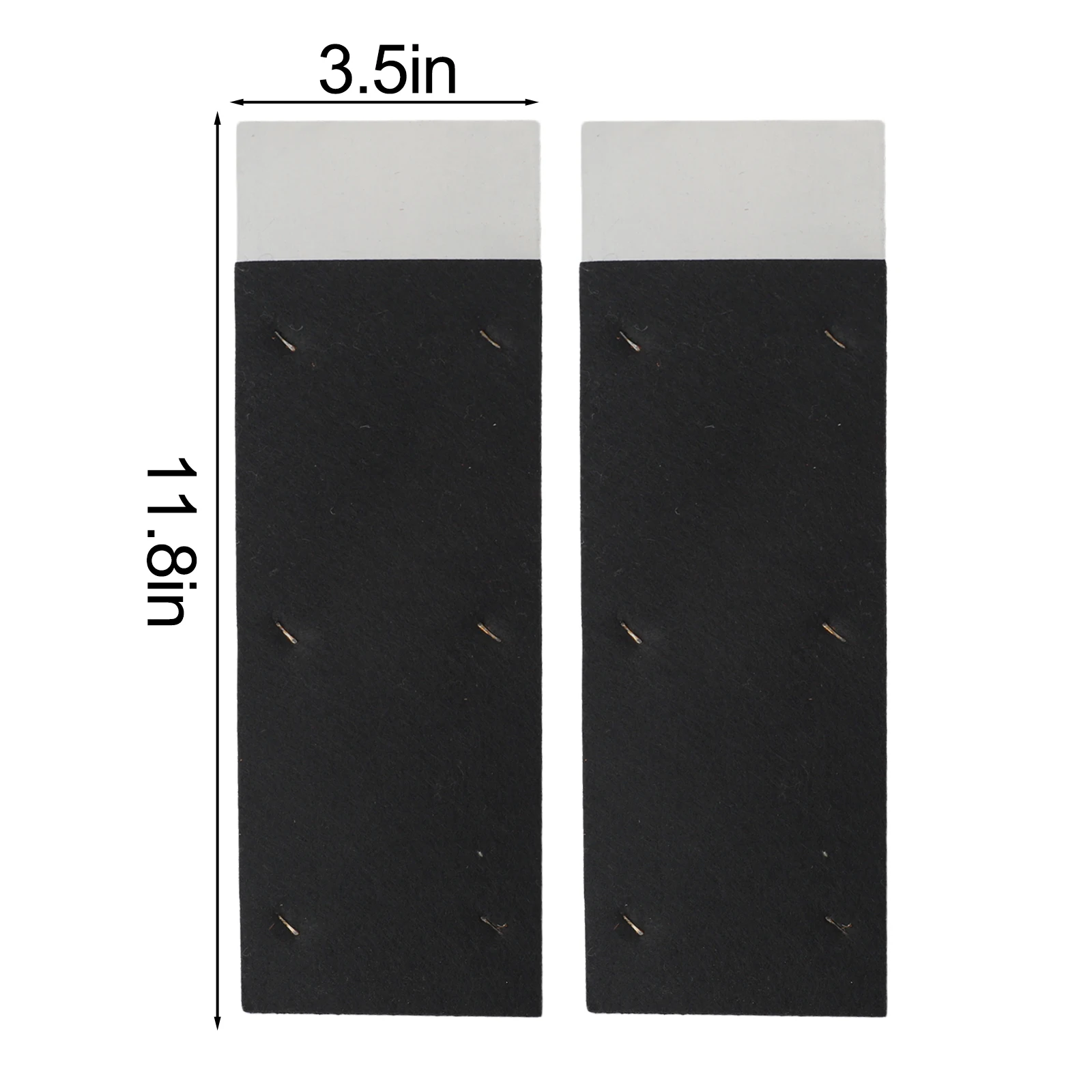 Simple Setup For Rainwater Management Absorbent Cotton 2.6*11.8 Inches Adjustable Downspout Noise Silent Absorbent Cotton