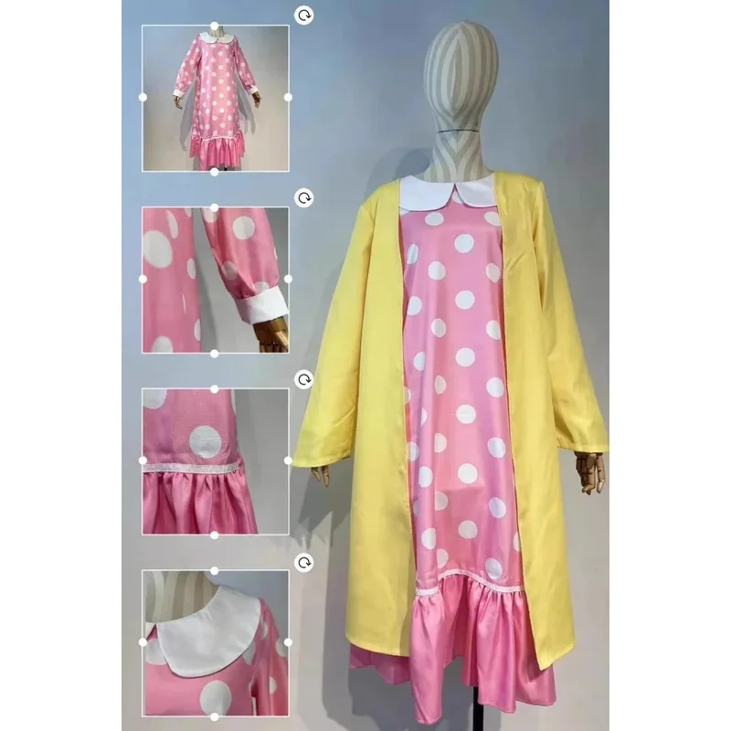 فستان بيجامة Sorasaki Hina للنساء أزياء تنكرية موحدة للهالوين ملابس لعب الأدوار