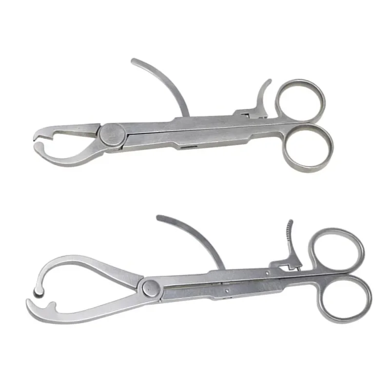 

GREATLH Autoclavable Self-locking Plate Holding Forceps Orthopedic Instrument Stainless