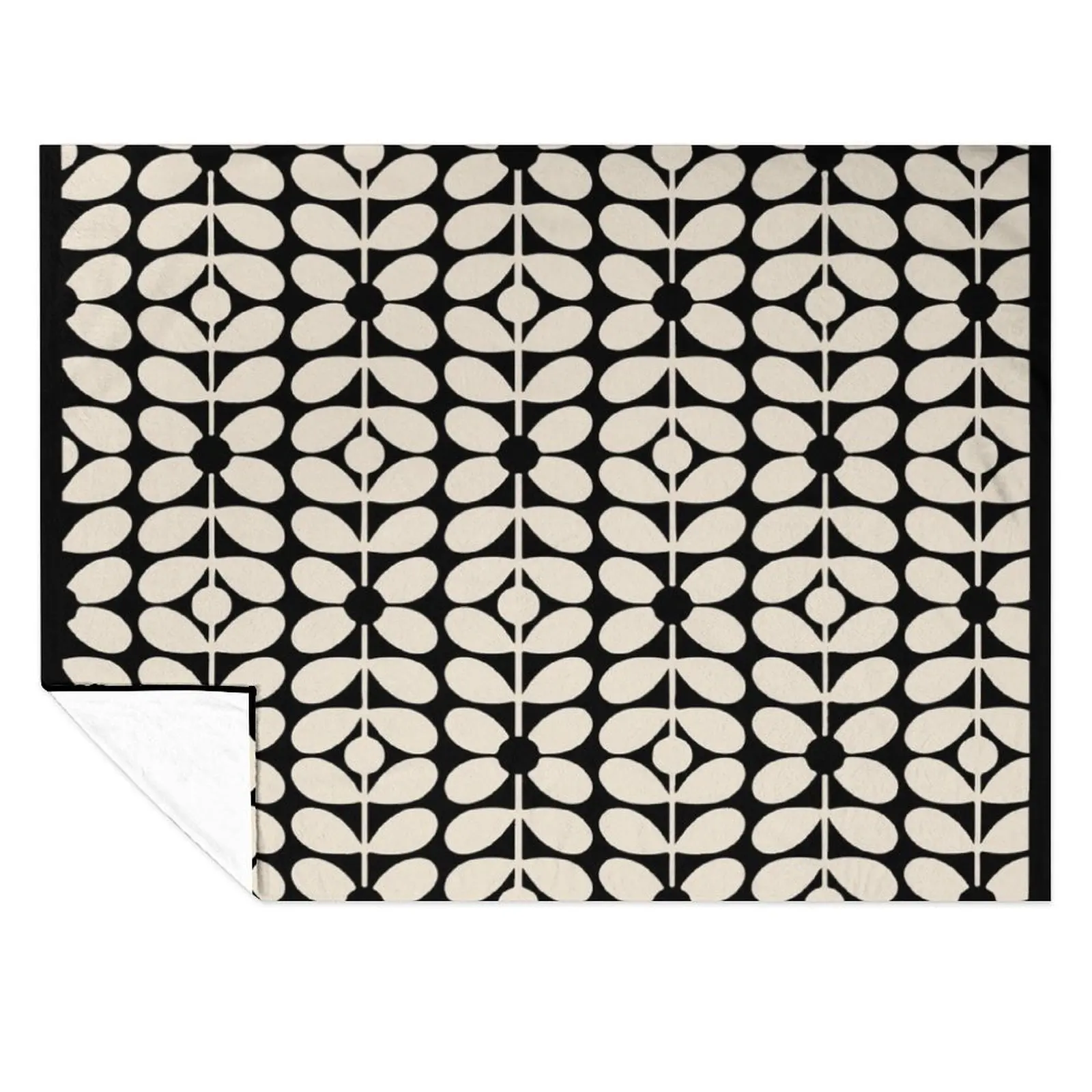 

Orla Kiely Conway Sixties Stem Throw Blanket christmas gifts Kid'S Custom Heavy Blankets