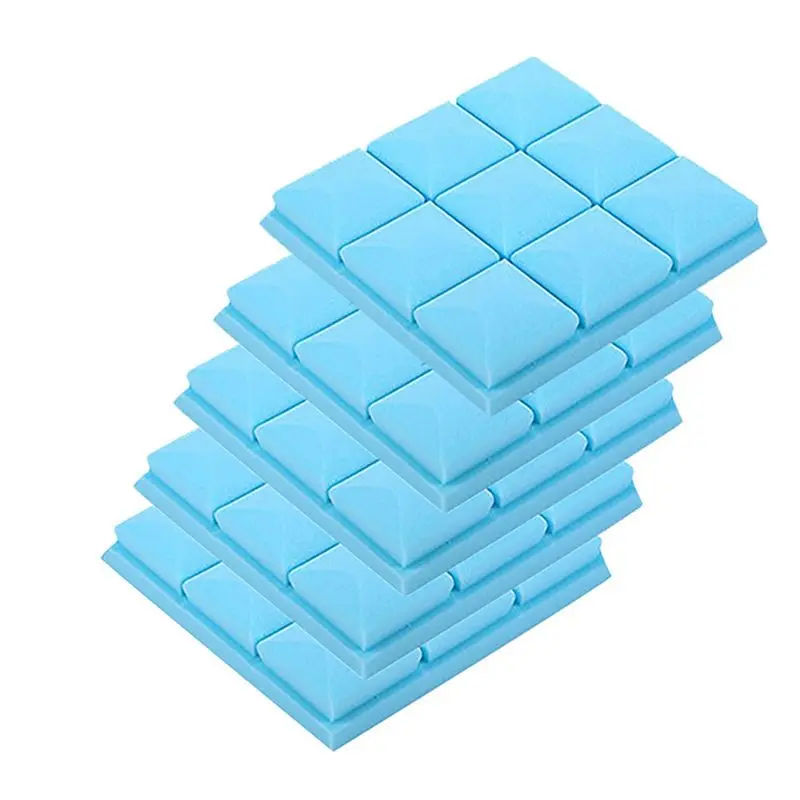 

Acoustic Foam Panels, 5 Pack 30X30x5cm Mushroom Studio Wedge Tiles, Sound Panels Sound Proof Foam Panels