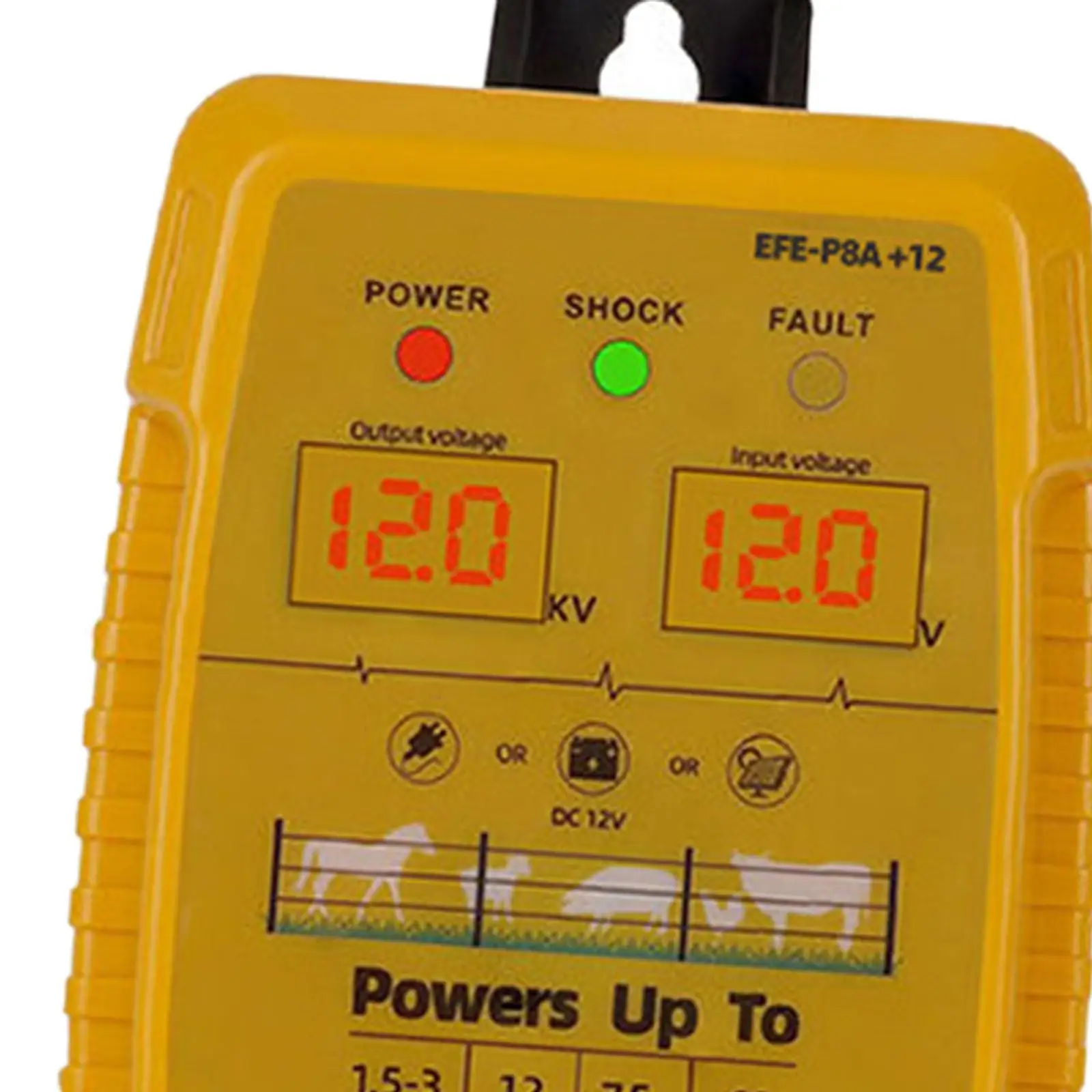 Pet Electric Powered Fence Energizer Controller System Durable Fence Charger Kit for Efficient Cattle Sheep Protection