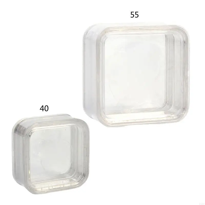 Kotak penyimpanan perhiasan elastisitas 45be Clear Floating Frames Box Display Holder