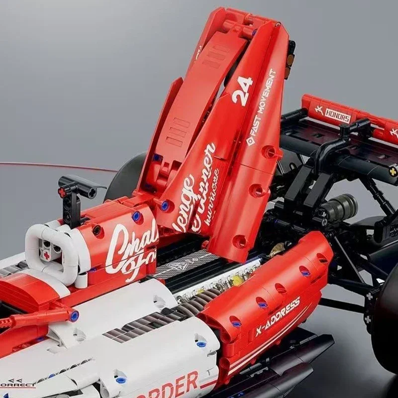 اللبنات الثابتة سباق الأداء الكلاسيكي بنة نماذج السيارة الخارقة كيت DIY لعبة الصبي سوبر سيارة عيد الميلاد طفل هدية