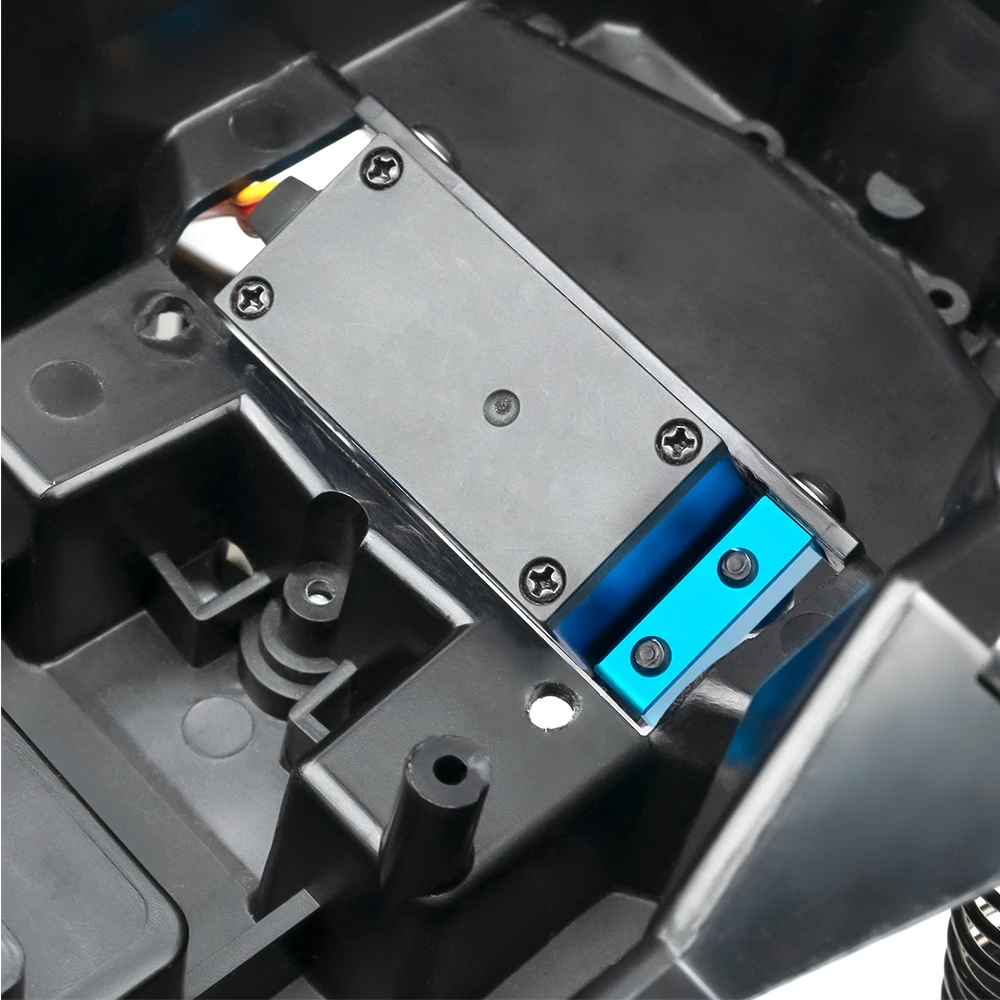 TRINOOD Aluminum Alloy Servo Mount Bracket For 1/12 Tamiya 57409 Lunch Box RC Off‑Road Buggy Car Upgrade Parts
