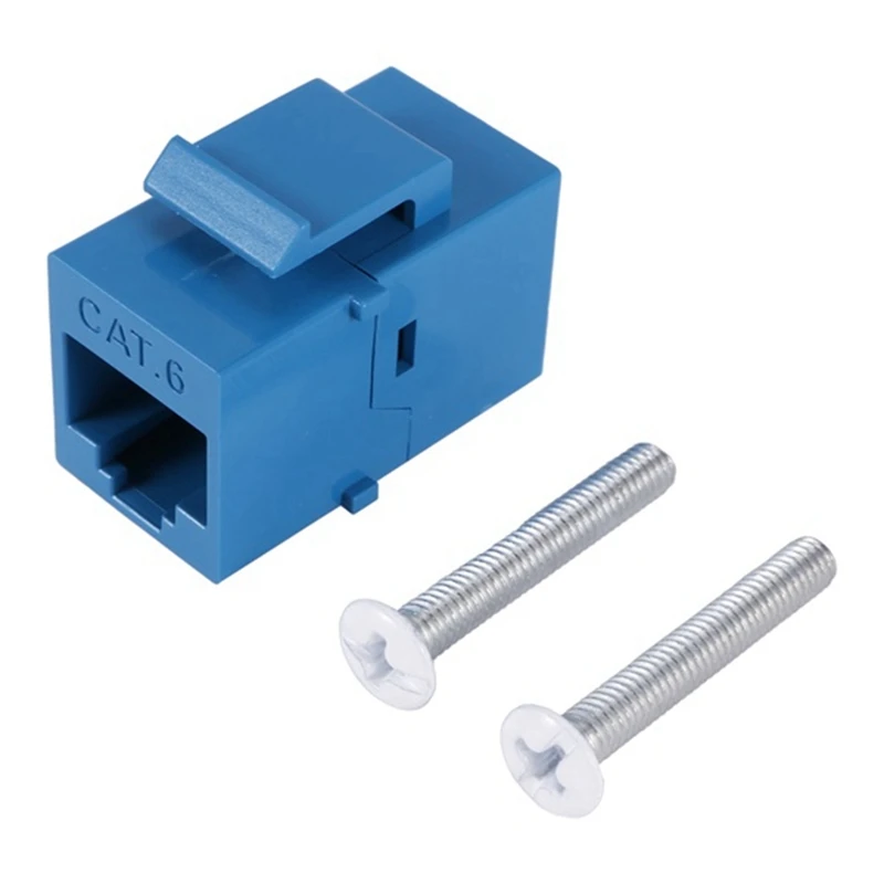 Сетевая розетка Cat6 с 1 портом RJ45, 5 шт.