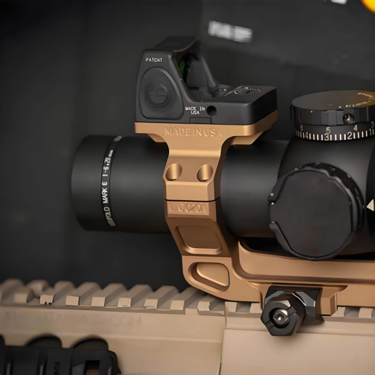 ROF-45 ROF-90 RM Red Dot Sight Raiser Mount For AR15 GEISSELE SUPER PRECISION 25.4/30mm Rings M4 M16 Scope Mount view 6