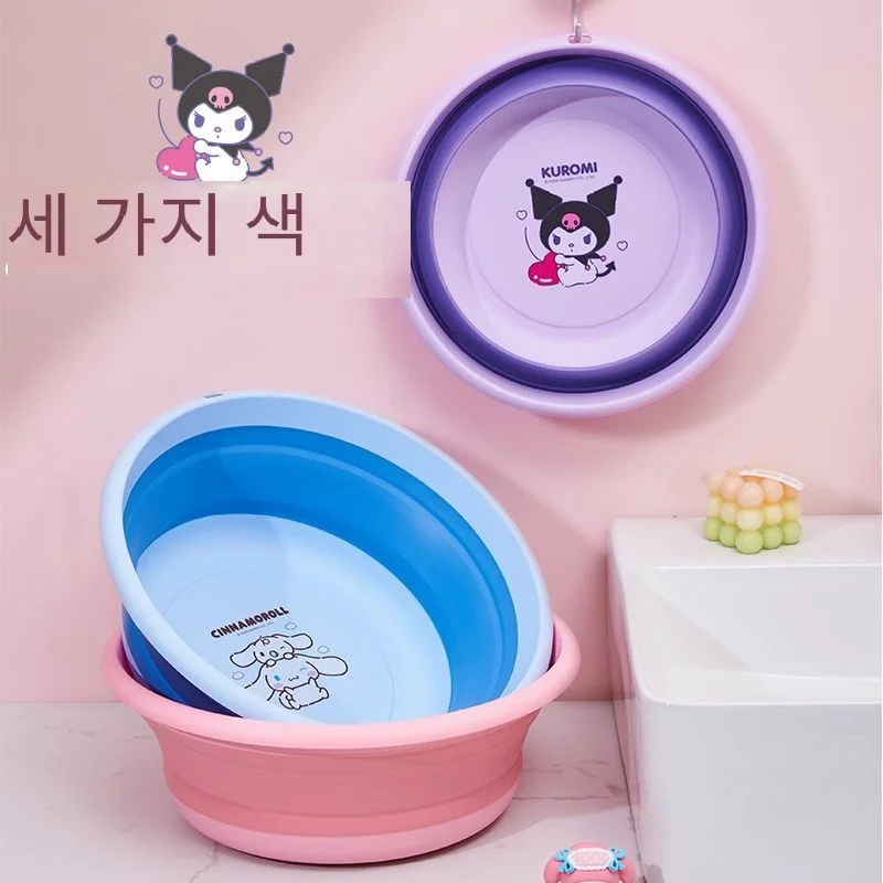

Sanrio милый складной умывальник Hello Kitty's студенческий умывальник портативный общежитие модный новый стиль креативные простые элитные подарки
