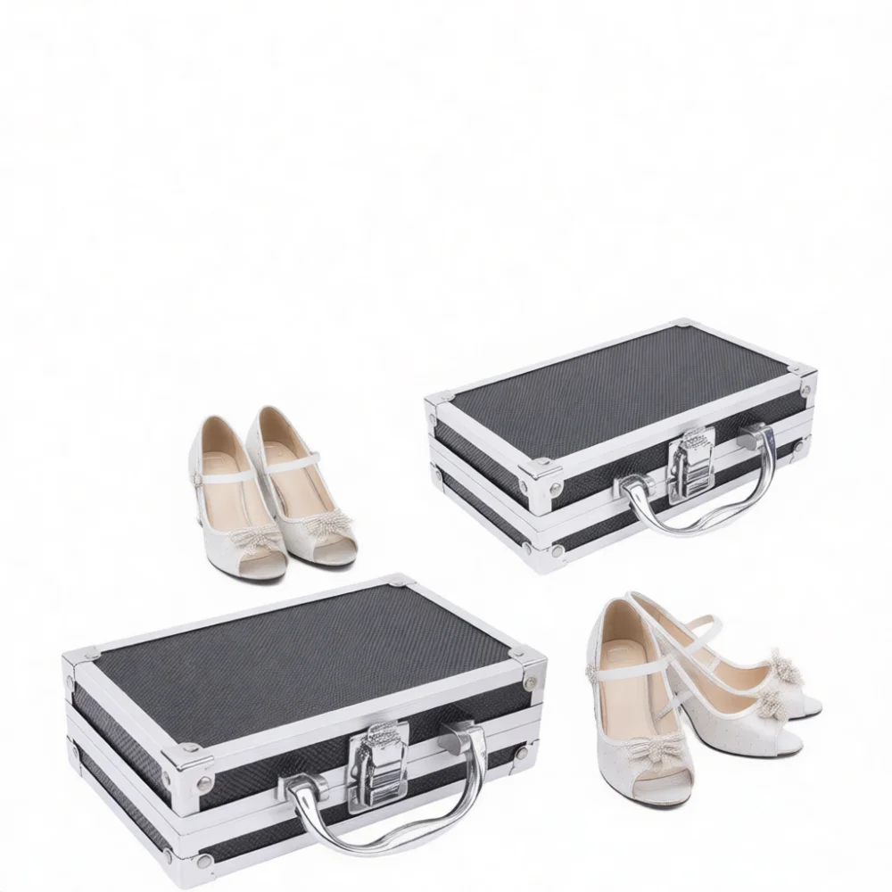 Small Aluminum Storage Box Hard Tool Container For Precision Hobby Models Gadgets Portable Metal Case Organizer