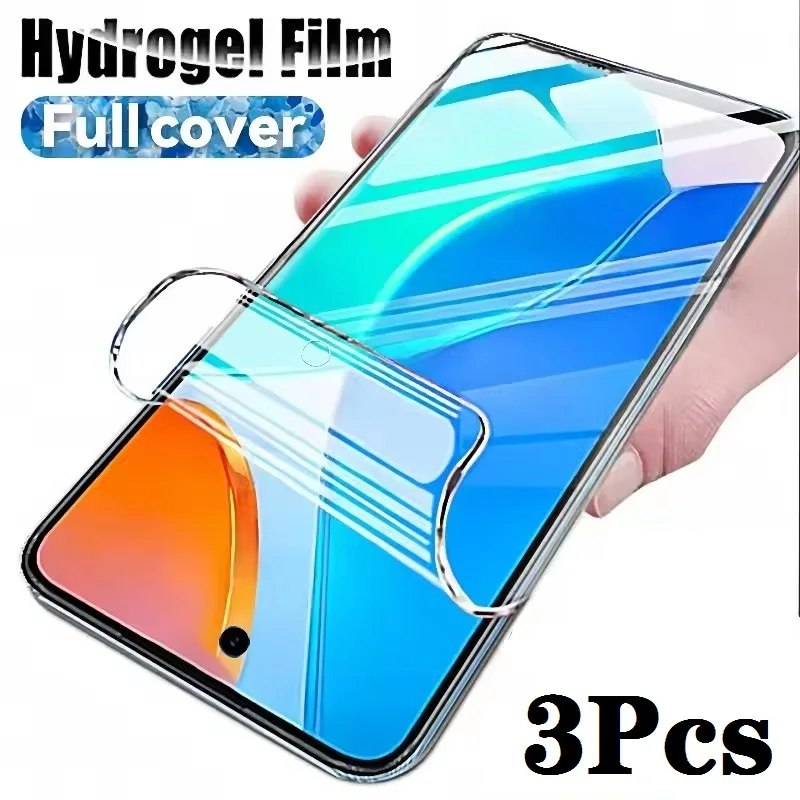 Film Hydrogel 3 pièces pour Xiaomi Redmi A3 A3x A2 Plus 13 13C 12 12C, protecteur d'écran souple
