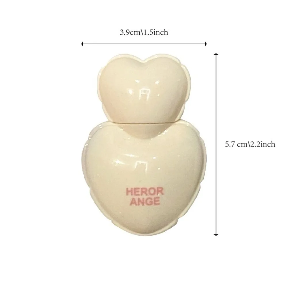 2 en 1 forma de amor mancha de labios espejo jugoso brillo de labios brillante duradero tulipán rosa labio mejilla aplicación de maquillaje