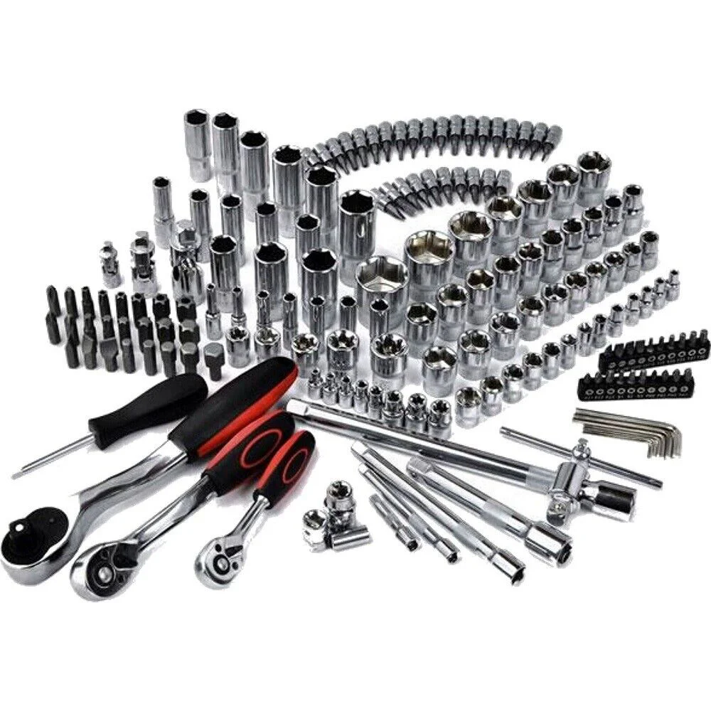 108-teiliges/171-teiliges/227-teiliges Ratschenschlüssel-Set Autoreparatur-Werkzeug Drehmomentschlüssel-Kombi-Kit Ratschenschlüssel Schraubendreher-Bits – Detail 6