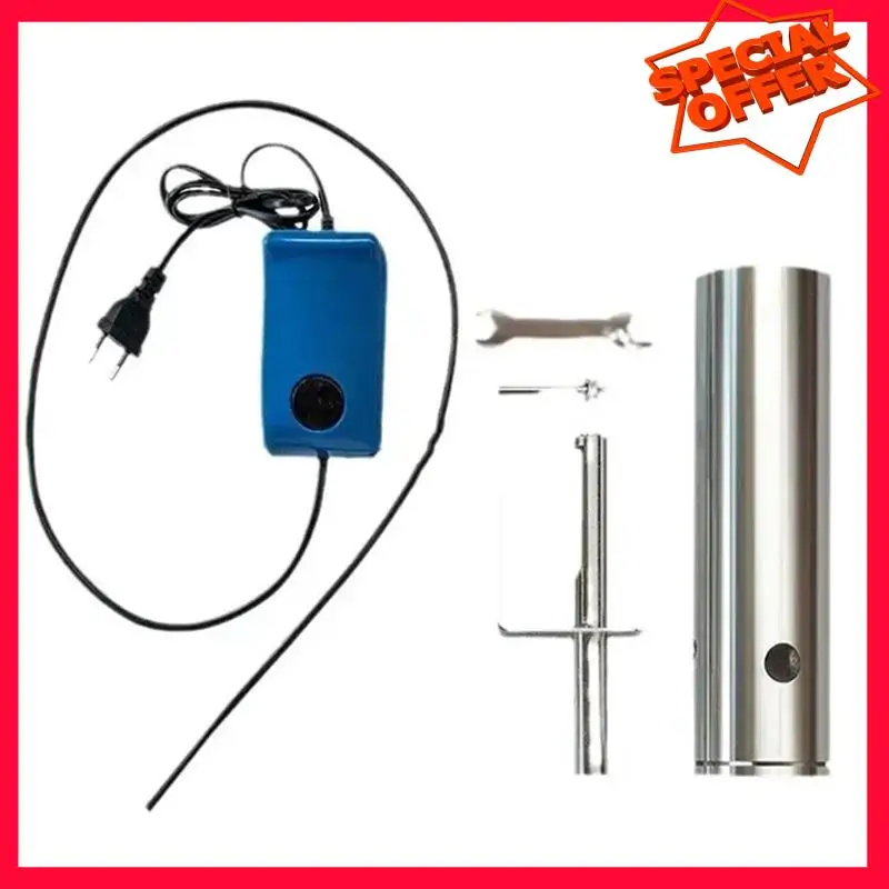 

-ESTR Outdoor Smoke Generator Cold Smoke Generator Stainless Steel Large Capacity US Plug