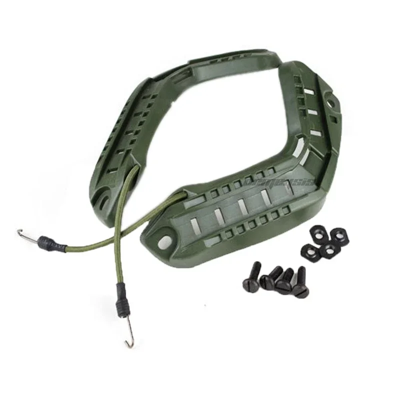 Riel para casco de ciclismo táctico al aire libre, conjunto de riel lateral rápido MH BJ PJ, accesorios para casco táctico de caza, equipo Airsoft, 1 unidad