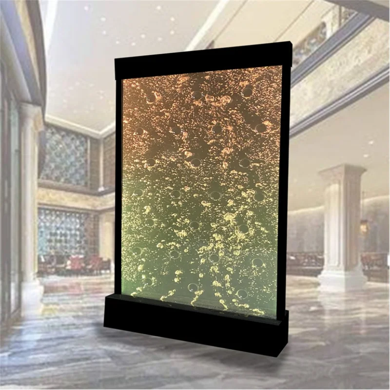 Custom.Home Furniture Lampu LED Dinding Gelembung Pembatas Ruangan Akrilik