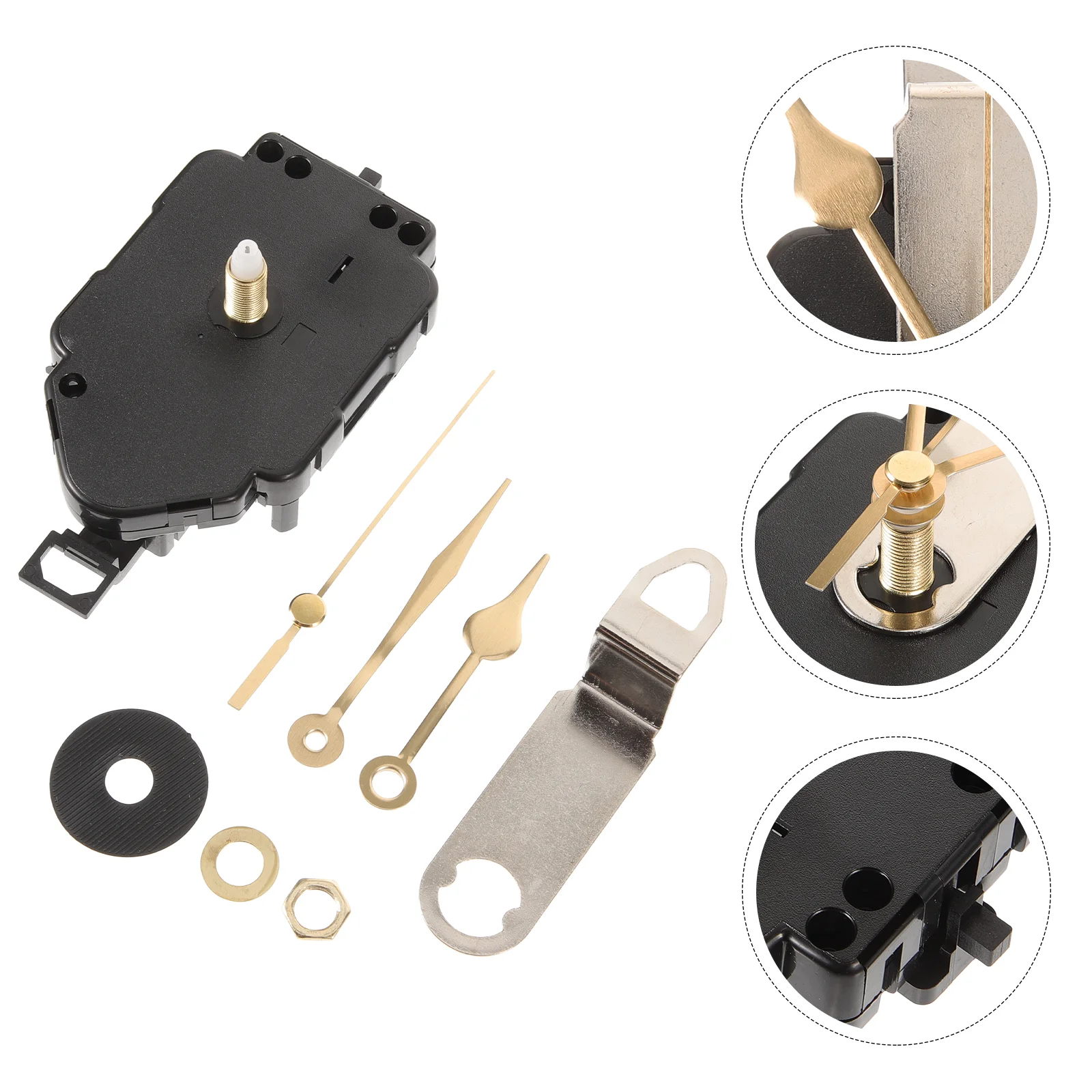 

Quartz Pendulum Clock Movement Hands Mechanism Kit Accessories Wall Parts Replacement Mute