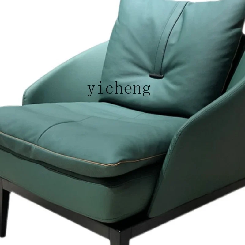 zzzf: La silla de cuero sintético de lujo ideal para tu salón o balcón