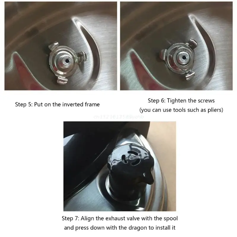 ไฟฟ้าความดันไอเสียวาล์วหม้อหุงข้าวความดัน Relief แรงดันไอน้ำจำกัดความปลอดภัยวาล์ว Dropship