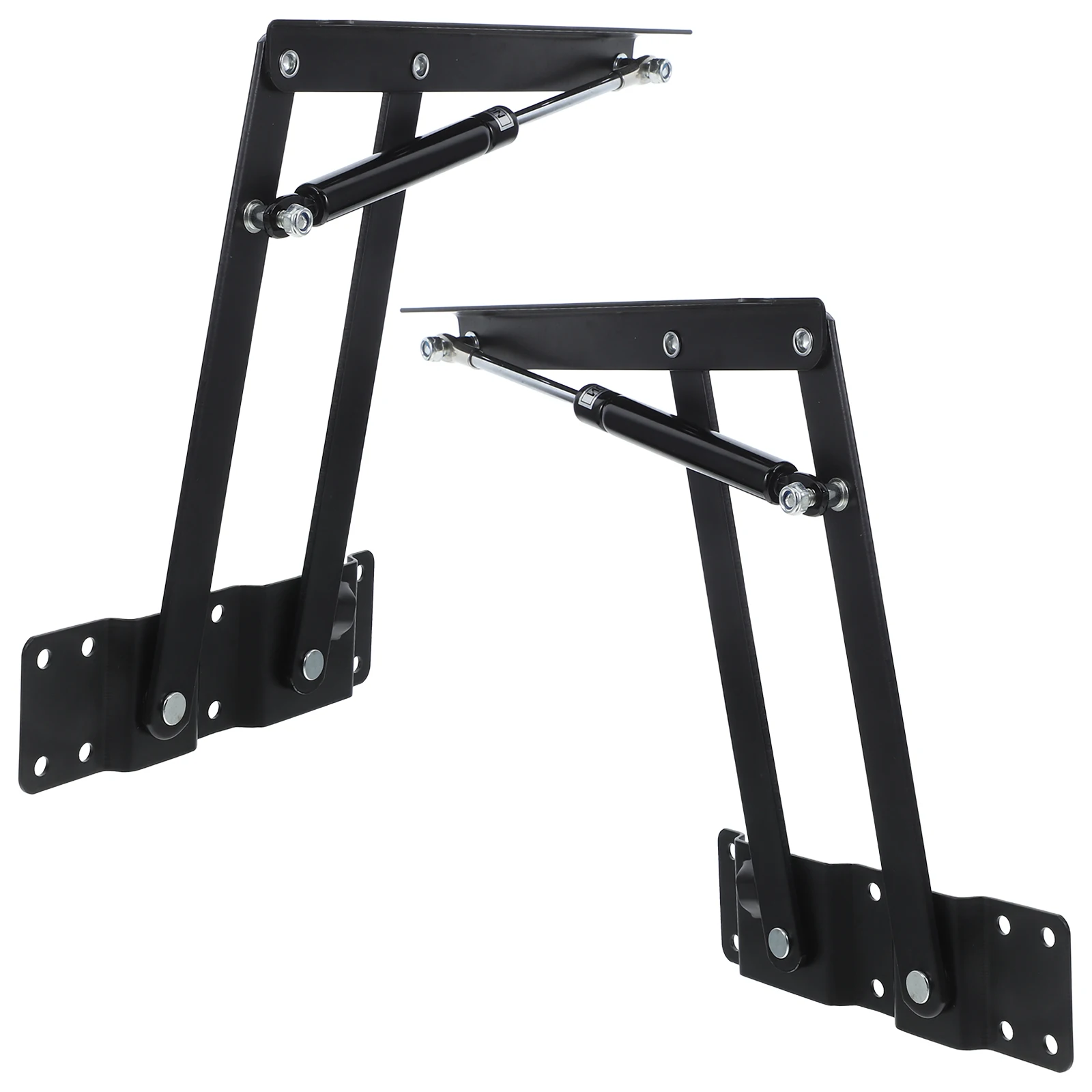 

2 Pcs Adjustable Coffee Table Lifting Frame Office Hardware Circle Riser Holder Hardware Furniture Accessories
