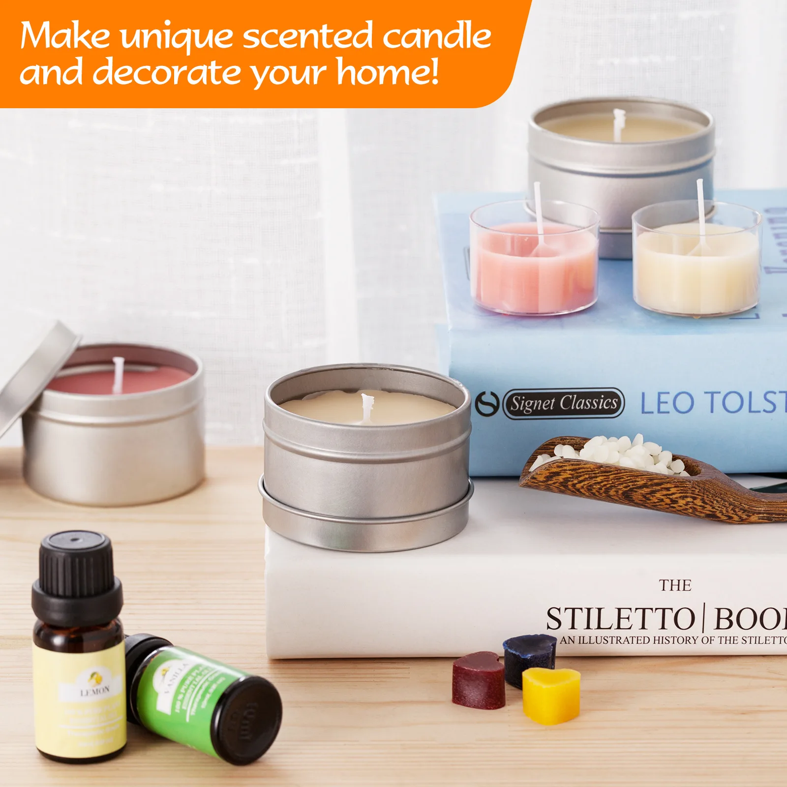 Y Kit Pembuatan Lilin Aromater - Candle Supplies Essential Oils ulasan dan harga