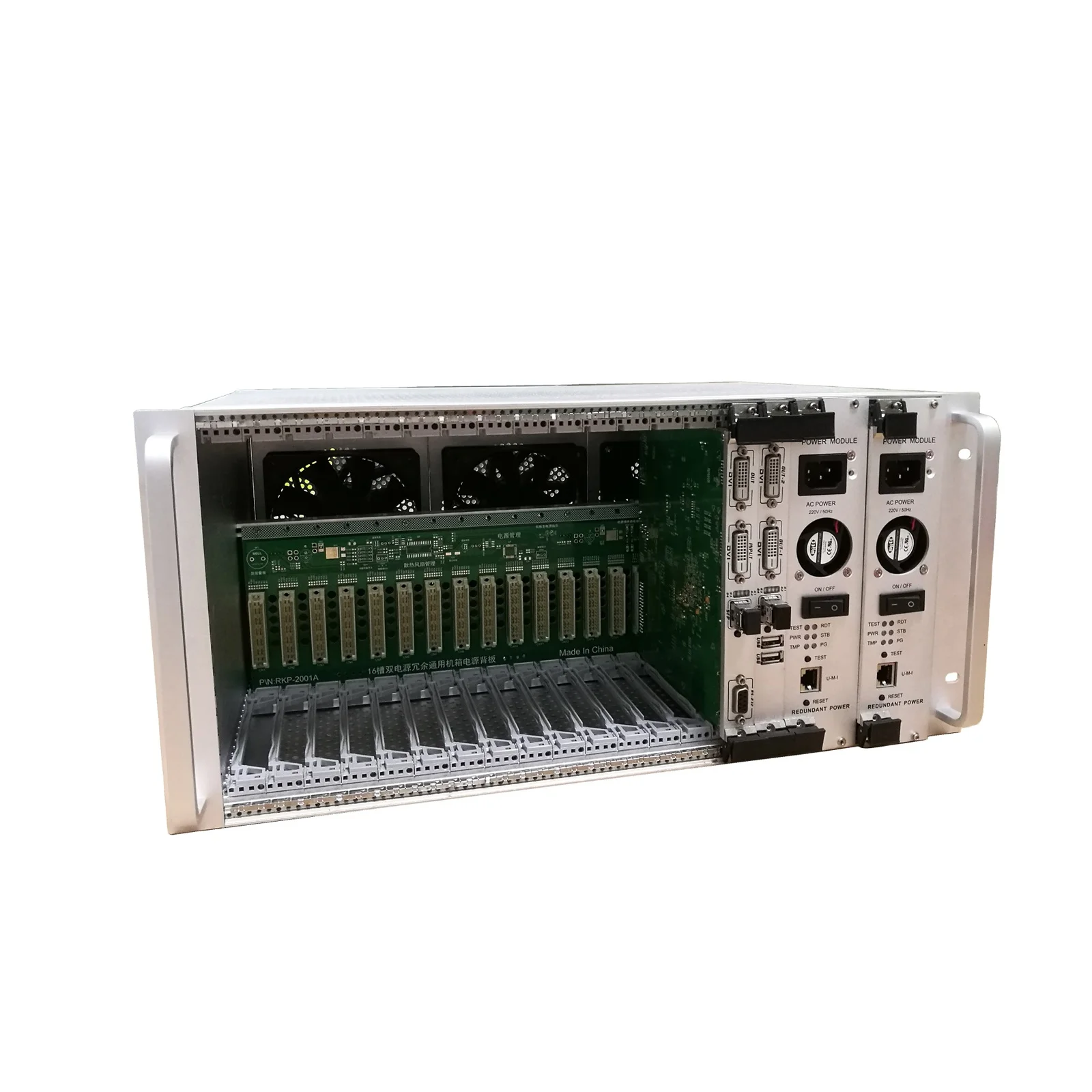 

5U Rack Mount 4K DVI KVM Fiber Optic Extender