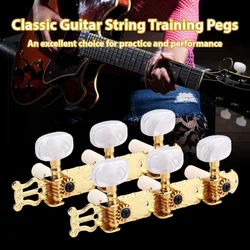 1Pair Professional Guitar Tuning Pegs Classical Guitar String Tuning Pegs Machine Guitar Accessories Left Right 3L3R Tuners Keys