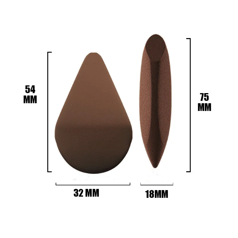 

2/3 pcs Fingertip Mini Beauty Puff for Foundation Concealer Blush Cream Liquid Highlighter Makeup Blender Puff Set