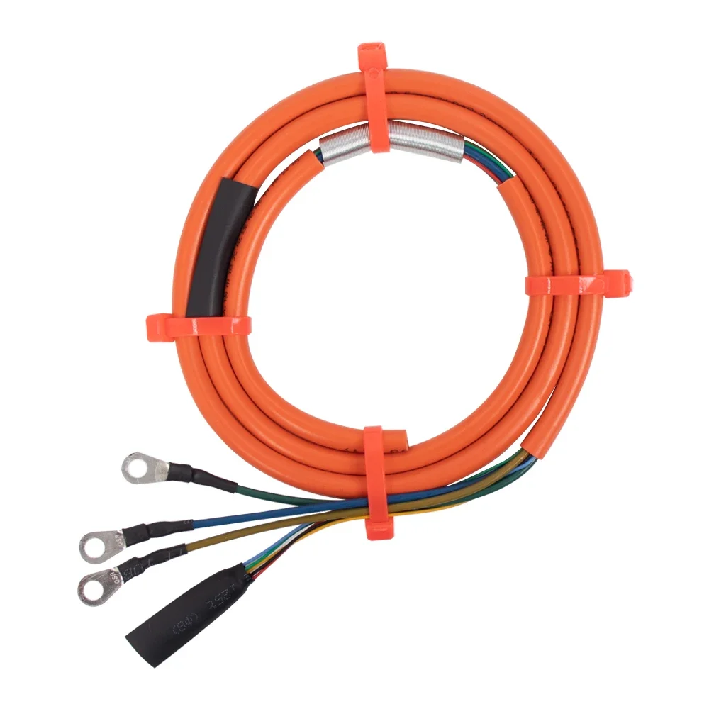 Motor Cable For Electric Scooter with 3 Motor Phase Wires 5 Hall Senor Wires Connector Durable Tyre Wire Line Accessories