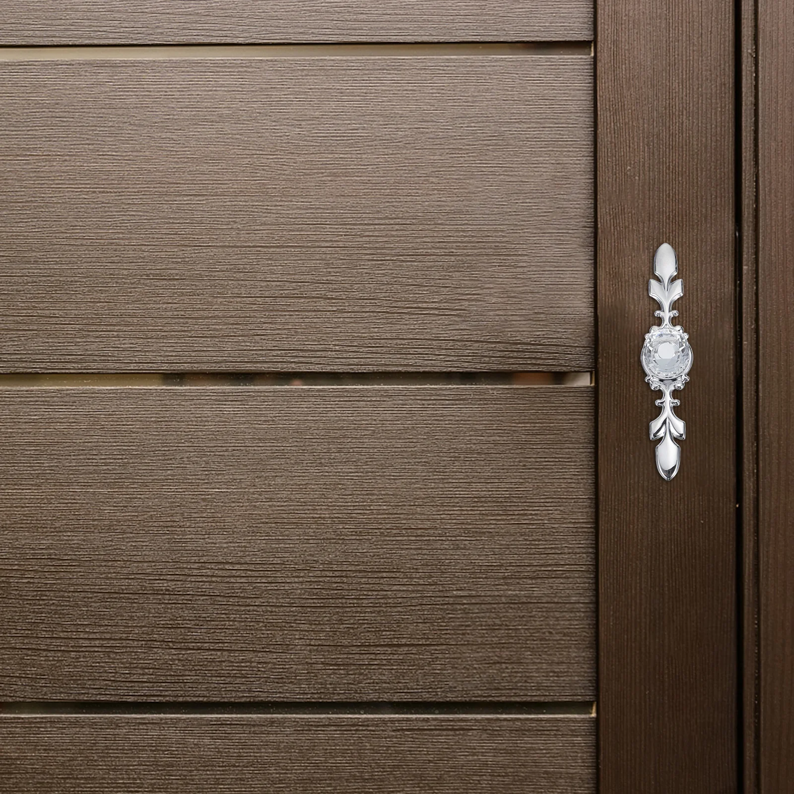 

4Pcs Exquisite Crystal Door Handles Durable Zinc Alloy Wardrobe Cabinet Pull Furniture Door Knobs Heavy Duty Crystal Doorknob