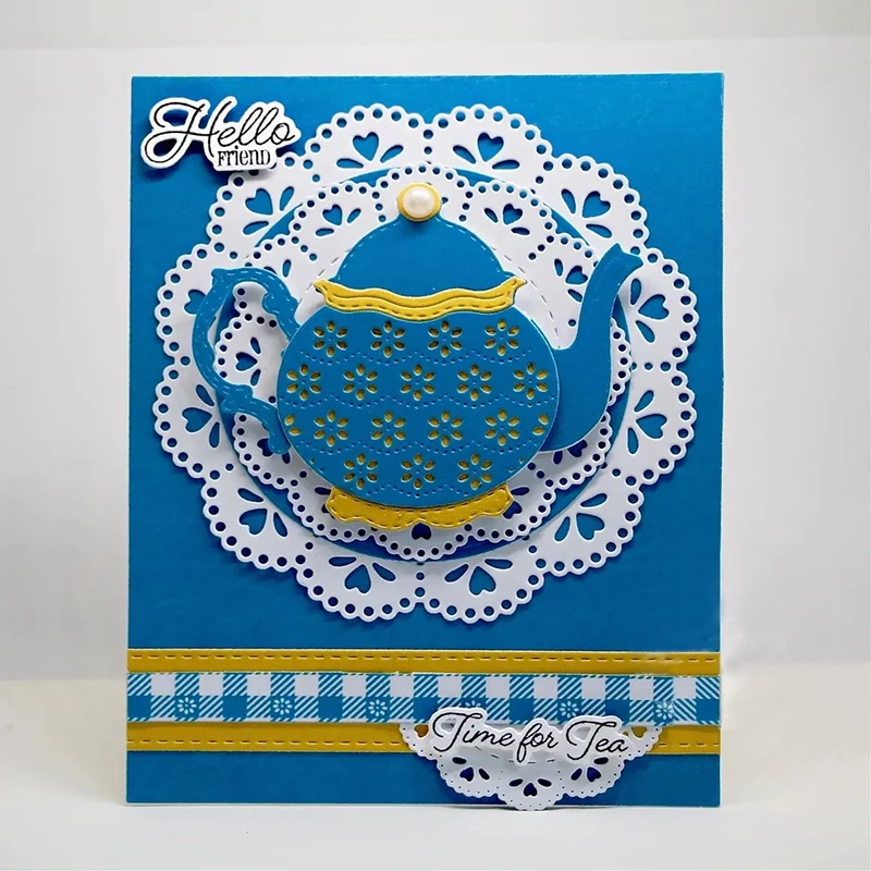 2023 New Metal Cutting Dies doily die cut For DIY Scrapbook Cutting Die Paper Cards Embossed Craft Die Cut