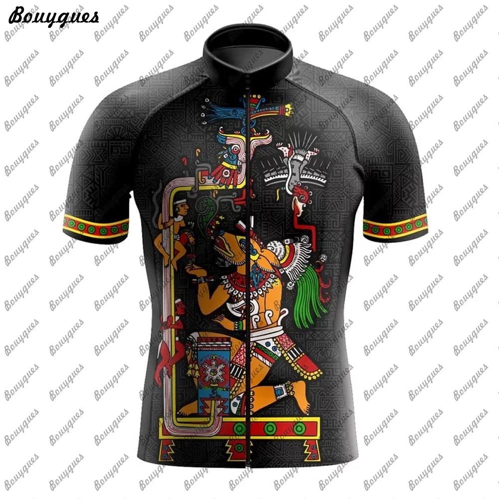 2023 NEW Mexico Cycling Jersey MTB Maillot Bike Shirt Downhill Jersey High Quality Pro Team Tricota Mountain Bicycle Clothing