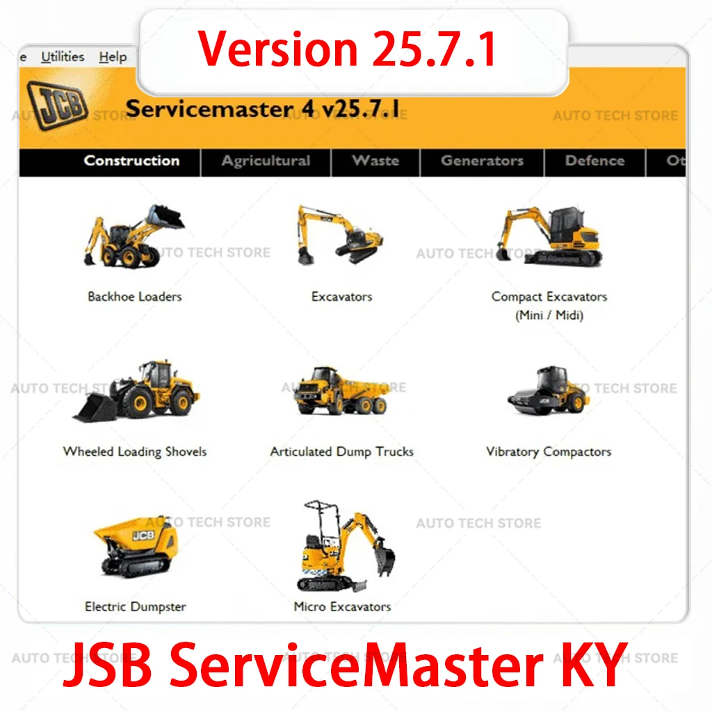 2025 Newest JCB ServiceMaster 4 (25.7.1) [03/2025] Diagnostic Software+JCB Keygen Full Unlocked+ Install Video+ Install Help