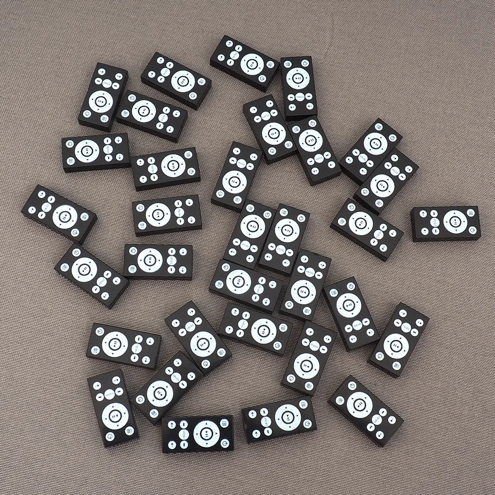 MOC 10PCS Part Printed 3069 1x2 Remote Intelligent Control Pattern Building Blocks Controller Bricks Particle Toy Children Gifts