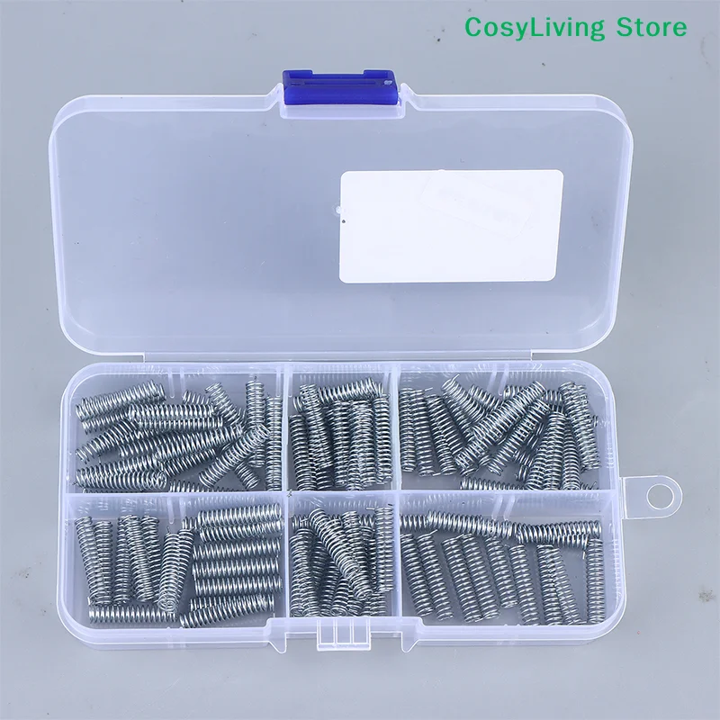 [CL]10/100Pcs Auto Folding Car Key Rotation Shaft Springs High-Tension Spiral Coil For Remote Flip Key Repair Tool Kits[CL]