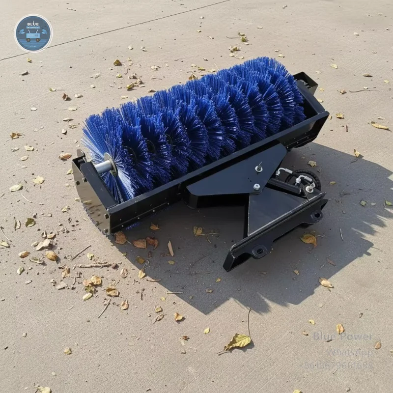Multifunctional Sweeper for 1-9 Ton Excavators Snow and Debris for Factory Entrance High Efficiency Industrial Use