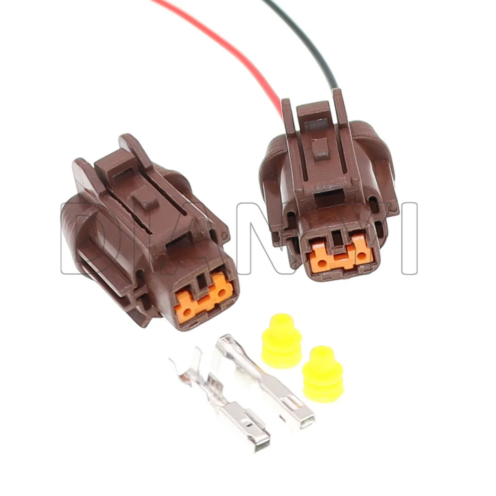 1 Set 2 Way TS Sealed Series Socket Waterproof Car Electric AC Assembly 6185-0866 6188-0553 Auto Connector Lamp Light Plug