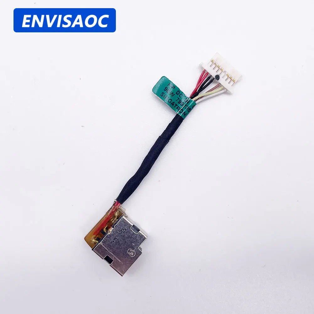 DC Jack Với Cáp Dành Cho HP ENVY M6-W M6-W103DX M6 799735-S51 Laptop DC-IN Cáp Mềm