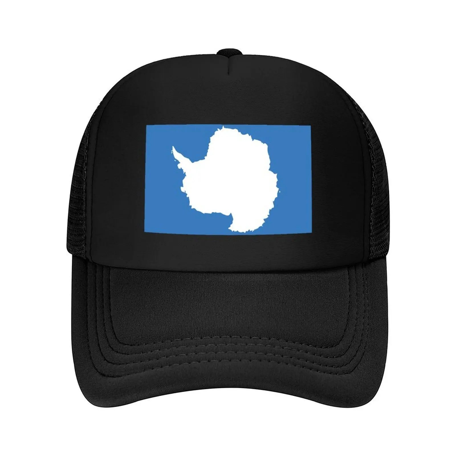 

Antarctica country flag Baseball Cap Wild Ball Hat Big Size Hat birthday Trucker Hat Sun Hats For Women Men's