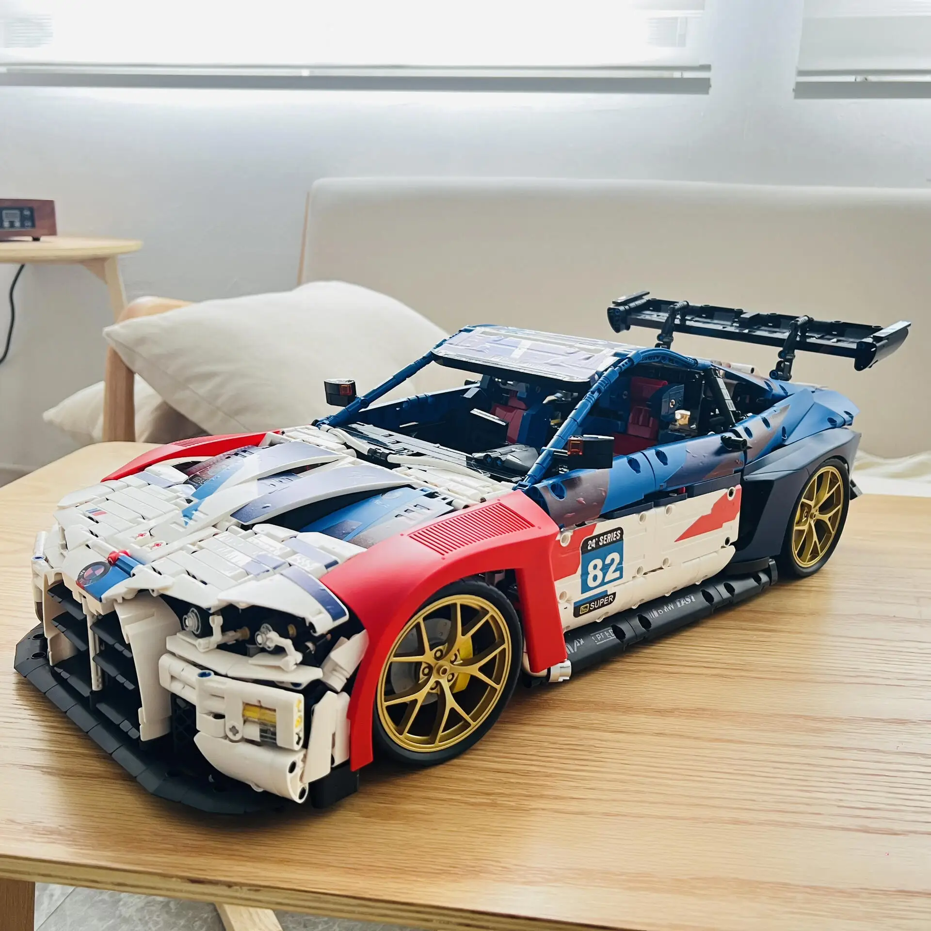 4556PCS Technische M4 Supercars Bouwstenen Stad MOC Snelheid Super Racing Model Bricks High-Tech Speelgoed Cadeau voor Jongens Kid geschenken