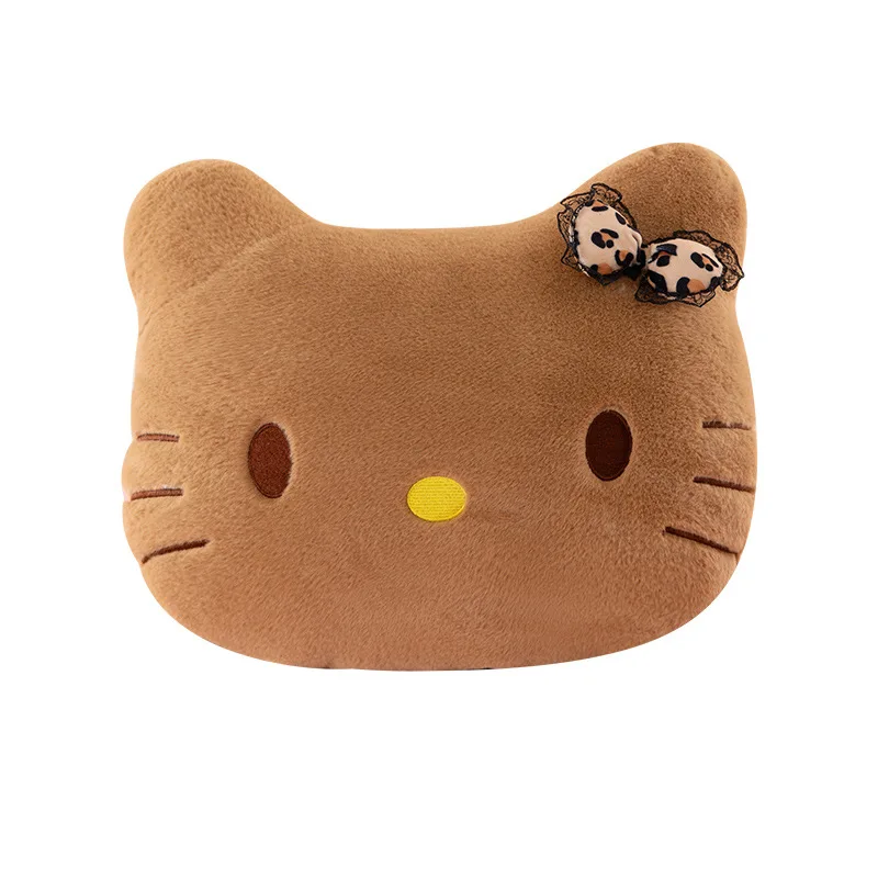 

Aoger Hello Kitty Stuffed Bolster KT Cat Big Head Sofa Bedside Cushion Supple Stuffed Doll Nap Pillow cushion Christmas Gifts