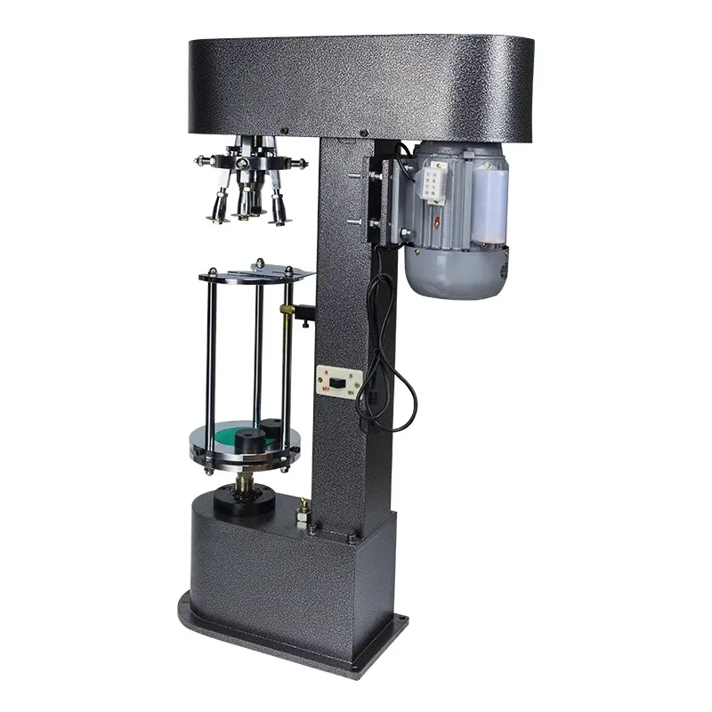 Anti-theft Lid Locking Machine Aluminum Lid Screw Locking Machine Glass Bottle Capping Machine