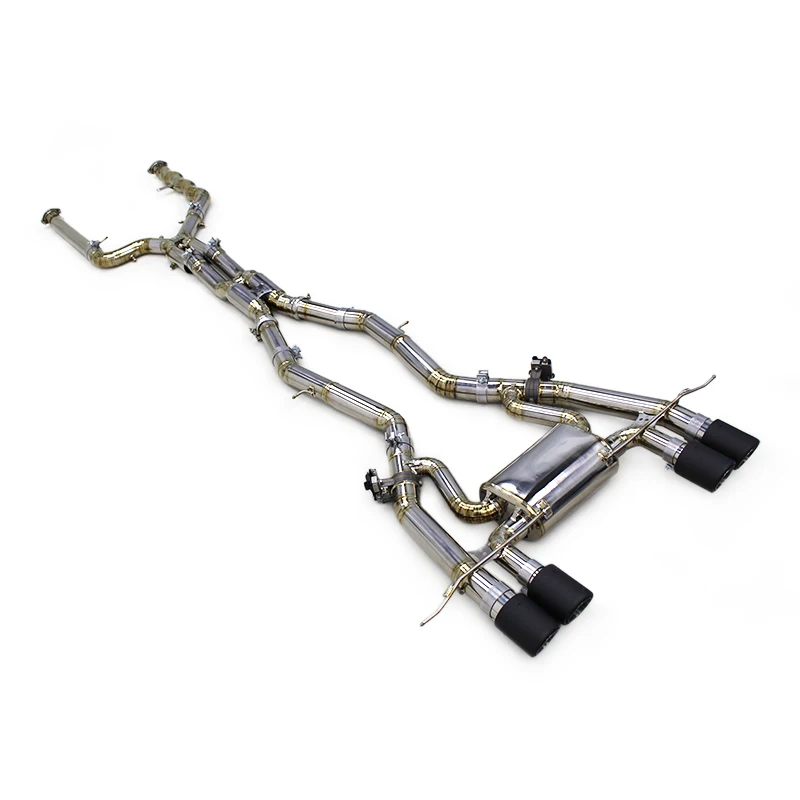 

Catback Exhaust For BMW M3 M4 G80 G82 3.0T 2021-2024 Equal Length Mid Titanium Pipe Muffler Valved Exhaust System
